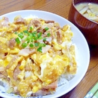 簡単ランチ☆他人丼